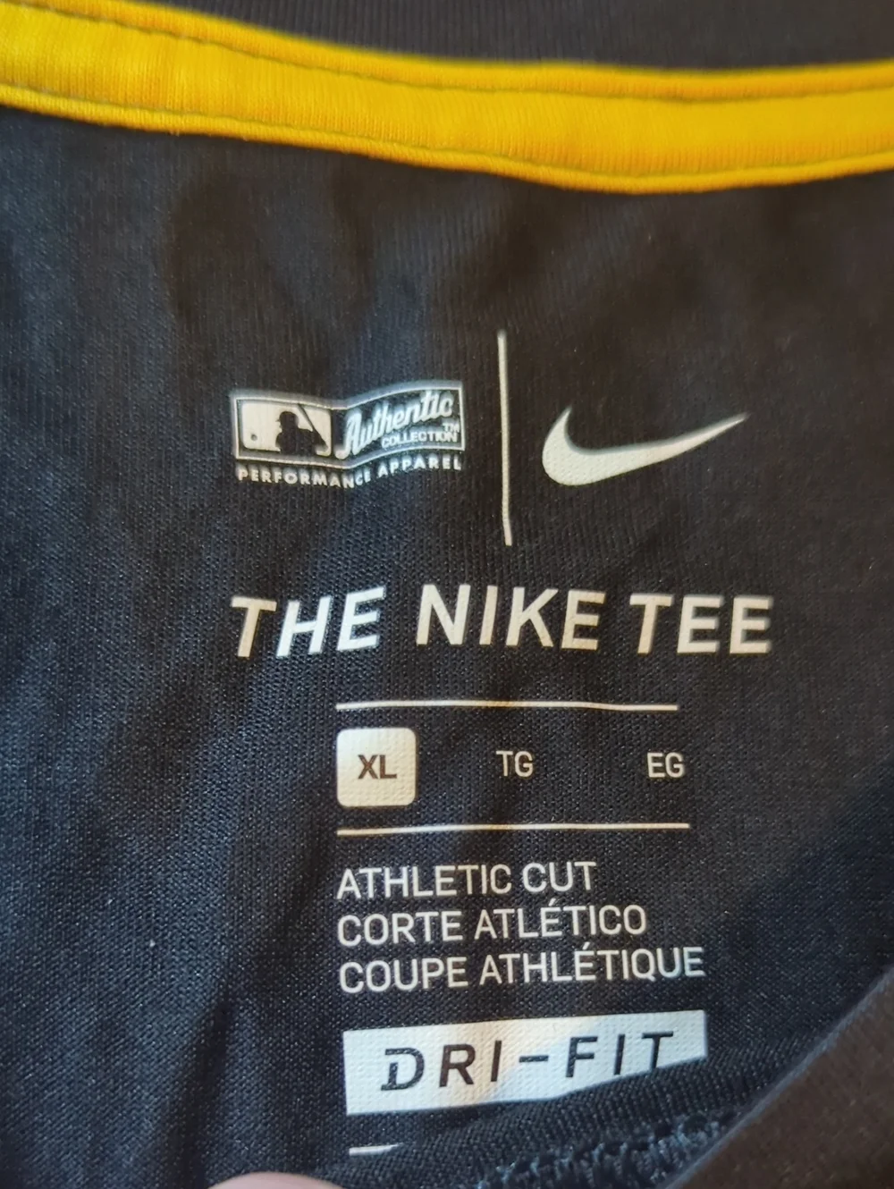 Mens Pittsburgh Pirates Soring Training Nike Dri Fit T Shirt Size XL NWT